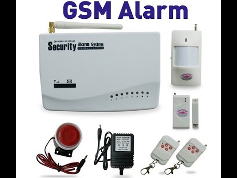 Видео: Китайская GSM сигнализация Security Alarm System