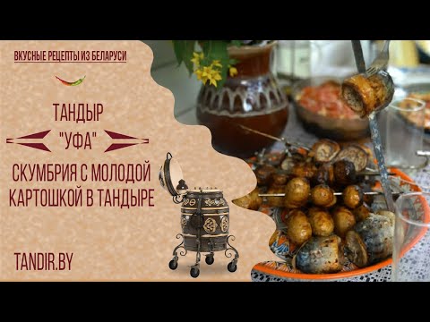 Видео: Скумбрия с молодой картошкой в тандыре "Уфа"