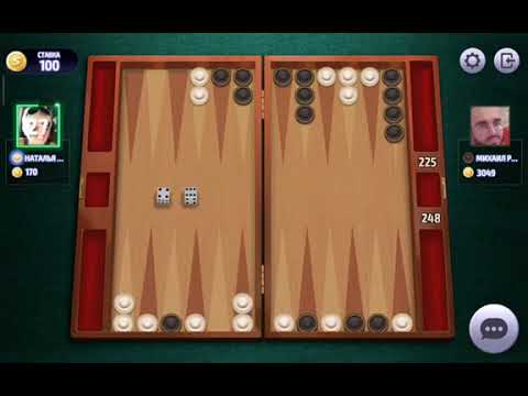 Видео: Нарды, длинные нарды онлайн чемпионат