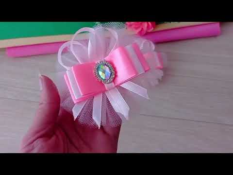 Видео: DIY 🎀 5 минут и бантики готовы/ Красивые бантики для девочек 🎀bows in 5 minutes