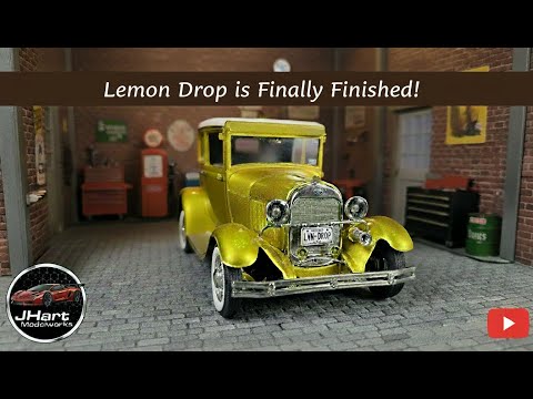 Видео: Проект Lemon Drop: (пикап Ford Revell '29) наконец-то завершён!