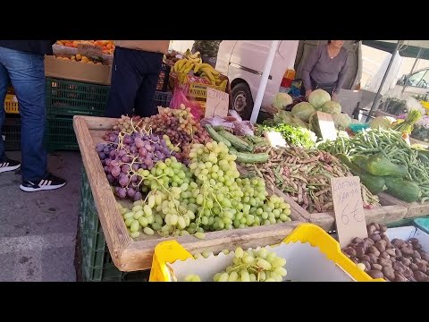 Видео: Базар в Ретимно по субботам