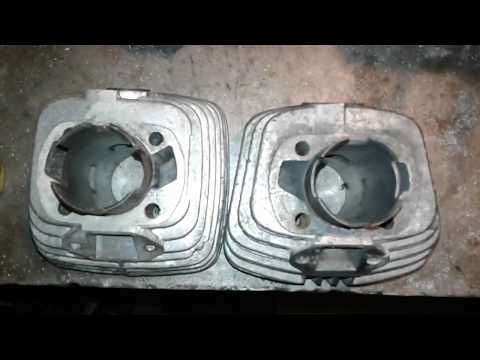 Видео: Ставим цилиндр V-50М на картер от V-50