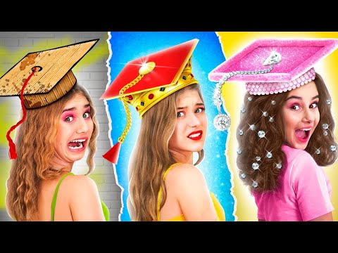 Видео: Хороший VS Плохой Студент || Богатая VS Бедная на Выпускном