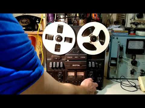 Видео: Нота 203-1 стерео reel tape Nota