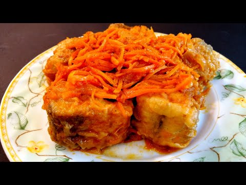 Видео: Рыба ХЕК в томатном соусе с морковью и луком, ВКУСНАЯ и СОЧНАЯ рыба с овощами