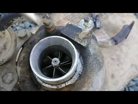 Видео: Турбонаддув  Mazda CX7. Установка новой турбины CGA 1TRB301 RA.