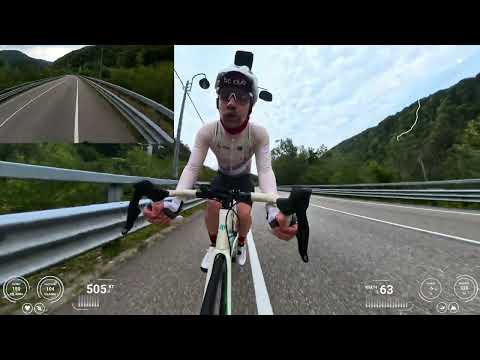 Видео: Красная Поляна - Адлер, спуск на шоссейных велосипедах  Insta360 X4 VS GoPro 12 // Август 2024