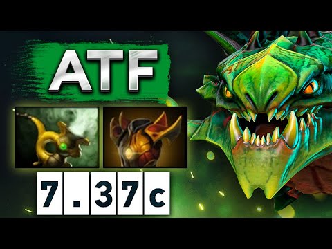 Видео: Вайпер через ауры от ATF - Viper 7.37 DOTA 2