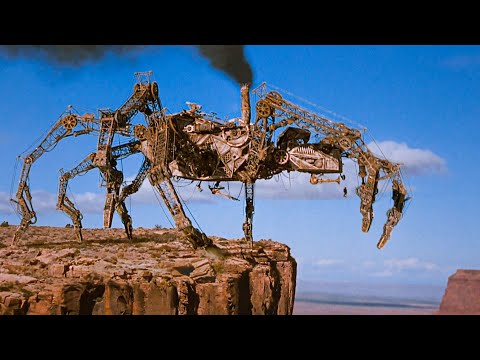 Видео: Гигантский РОБОТ-ПАУК разрушает города, чтобы захватить США