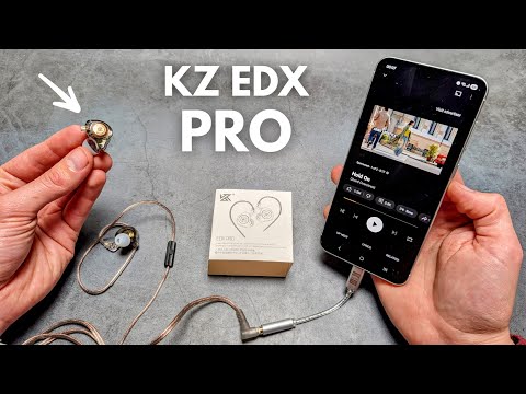 Видео: Как настроить и использовать наушники KZ EDX Pro — IEM