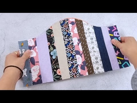 Видео: Не выбрасывайте обрезки ткани!!  Любой может это сделать.  СОВЕТЫ ДЛЯ НАЧИНАЮЩИХ.