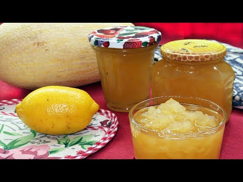 Видео: Очень вкусное варенье из дыни. Рецепт варенья из дыни на зиму. Домашнее варенье из дыни с лимоном