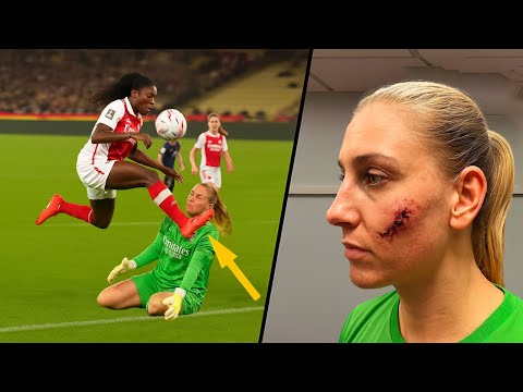 Видео: Самые сумасшедшие фолы и грязные игры в женском футболе