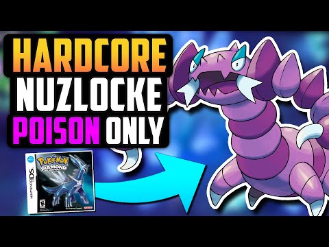 Видео: МОГУ ЛИ Я ПОБЕДИТЬ POKÉMON DIAMOND HARDCORE NUZLOCKE, ИСПОЛЬЗУЯ ТОЛЬКО ЯДОВИТЫЕ ТИПЫ!? (Вызов пок...
