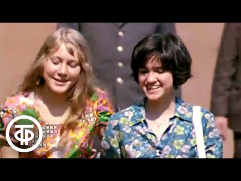 Видео: Весенний этюд. Видовой фильм о весенней Москве и отдыхе москвичей (1974)