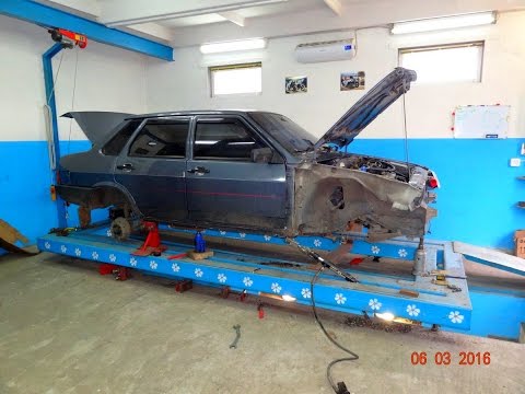 Видео: ВАЗ 21099. вытяжка кузова.