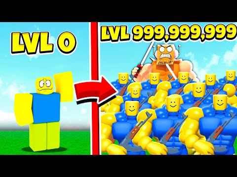 Видео: СОЗДАЛ САМУЮ Сильную АРМИЮ НУБОВ В МИРЕ #2! НУБ ТАЙКОН ROBLOX