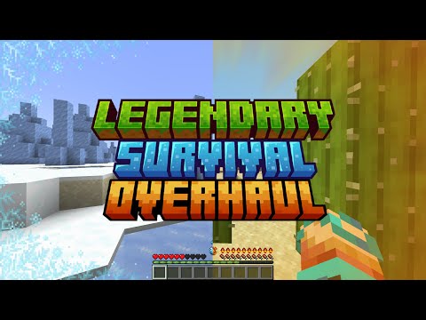 Видео: МОД НА ТЕМПЕРАТУРУ В МАЙНКРАФТ ► 100 дней 100 модов. Обзор мода Legendary Survival Overhaul #60