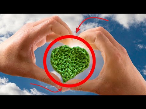 Видео: Сердечко за 5 минут💕 Быстро и просто! 💕