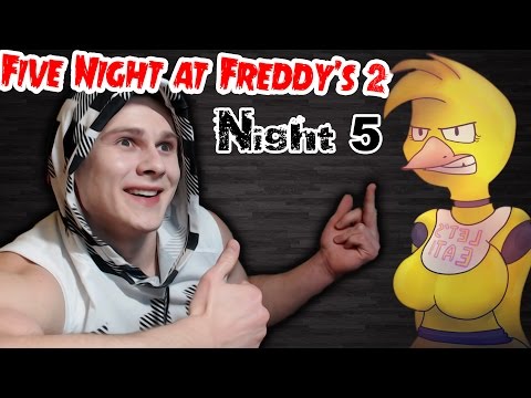 Видео: НАТЯНУЛИ! - Five Night at Freddy's 2 - ФИНАЛ - Ночь 5