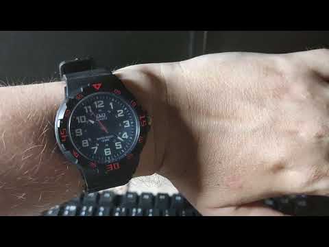 Видео: Кварцевые часы Q&Q VR18J006Y. Хорошая альтернатива Casio