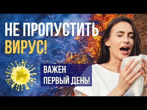 Видео: КАК ИЗБЕЖАТЬ ВИРУСНОЙ ИНФЕКЦИИ и не разболеться на неделю: секрет в первом дне ОРВИ! Профилактика!