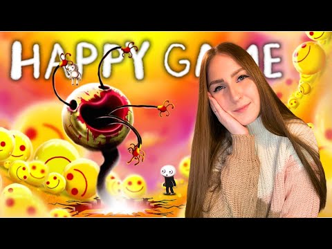 Видео: САМАЯ СЧАСТЛИВАЯ ИГРА - HAPPY GAME ( ПОЛНОЕ ПРОХОЖДЕНИЕ )