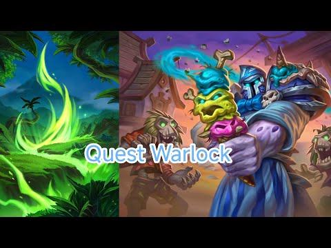 Видео: Скучно но Эффективно. Гайд на Квест Варлока.Hearthstone Затерянный город Ун'горо