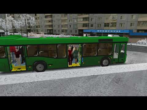 Видео: OMSI 2 МАЗ 103 486 Чистогорск Маршрут 200