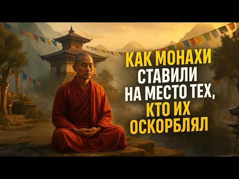 Видео: Как монахи ставили на место тех, кто их оскорблял | Секрет монахов, который ломает агрессию без слов