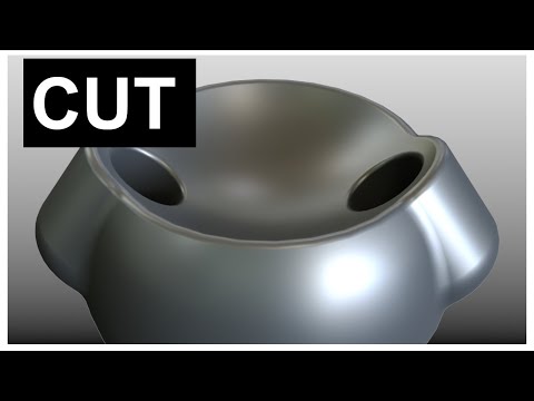 Видео: Как использовать команду Cut в Plasticity