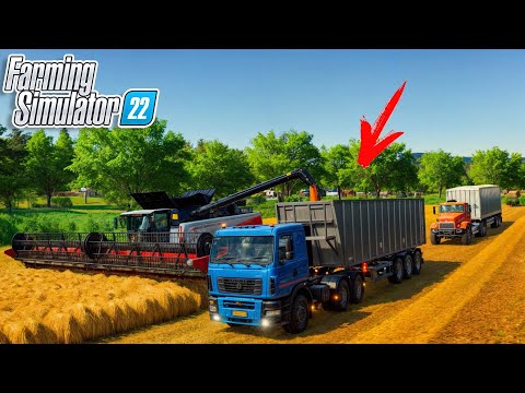 Видео: УБОРКА ХМЕЛЯ И ЯЧМЕНЯ С НОВОЙ ТЕХНИКОЙ. FARMING SIMULATOR 22