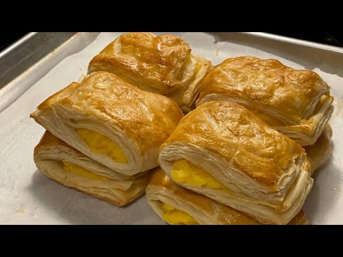Видео: Заварной крем из слоеного теста — Домашняя кухня Лайлы — Эпизод 224