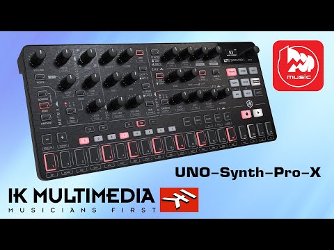 Видео: Парафонический синтезатор IK Multimedia UNO-Synth-Pro-X || Легкий и гибкий