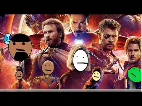 Видео: Я решил нарисовать постер к фильму "Мстители Война Бесконечности"