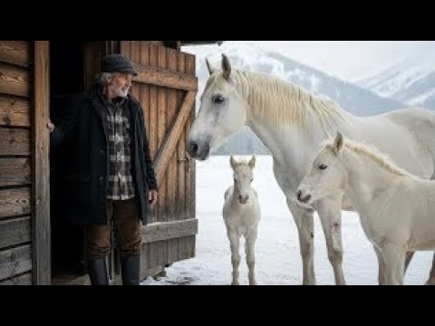 Видео: БЕДНЫЙ фермер впустил в сарай ОГРОМНУЮ ЛОШАДЬ и её жеребят… а потом произошло нечто НЕВЕРОЯТНОЕ