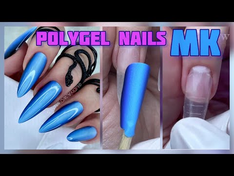 Видео: НАРАЩИВАНИЕ НА ВЕРХНИЕ ФОРМЫ 💣🔥/ ГРАДИЕНТ: ПЛЕНКИ или КИСТЬ? #nailart #nails