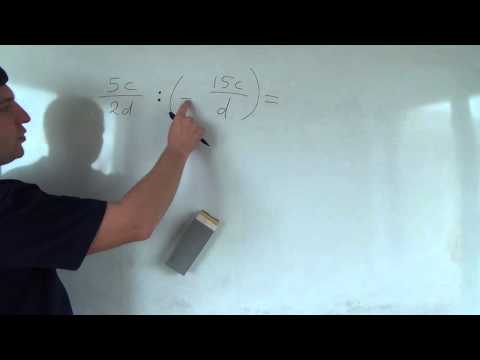 Видео: Алгебра 8 класс. 4 октября. Умножение и деление алгебраических дробей #1