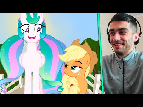 Видео: Почему я? Принцесса Селестия - 2 часть - Реакция на Комикс