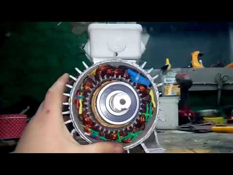 Видео: Генератор из асинхронного двигателя. Повышаем мощность.