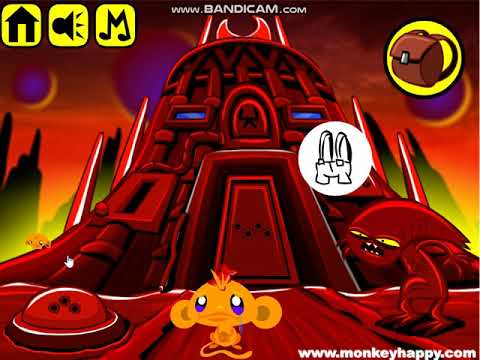 Видео: Счастливая обезьянка, уровень 338 (Monkey Go Happy Stage 338)