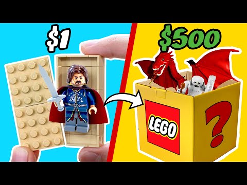 Видео: 1$ vs 500$ LEGO МИСТЕРИ БОКСЫ...