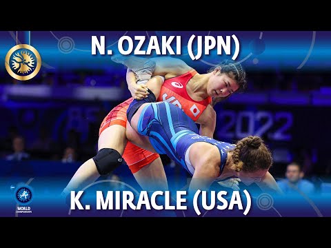 Видео: Нонока Озаки (Япония) vs Kayla Kiyoko Miracle (США) - Final // World Championships 2022 // 62кг.