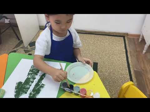 Видео: Жіп графикасы. Дәстүрден тыс сурет салу.