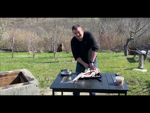 Видео: Осётр в тандыре. #осетр #тандыр