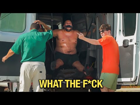 Видео: Поддельный розыгрыш с похищением!