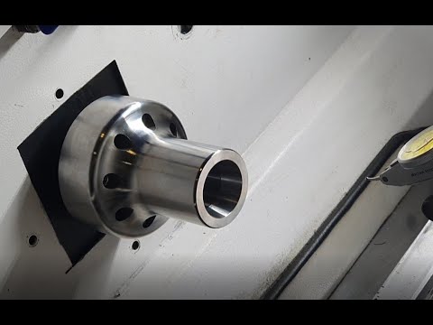 Видео: Самодельный токарный станок с ЧПУ с цанговым патроном. Установка стойки вместо Mach3