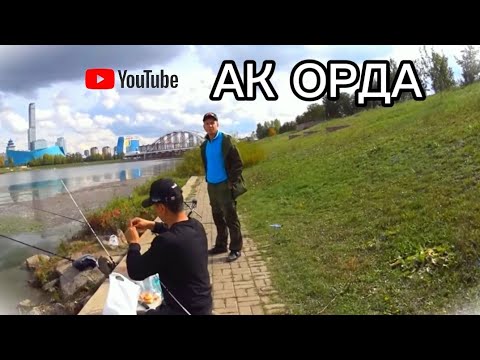 Видео: Двухдневная рыбалка на набережной реки Есиль! fideer fishing