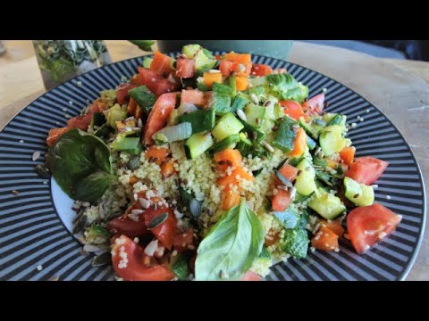 Видео: Кус-кус с овощами Готовим кус-кус овощной рецепт